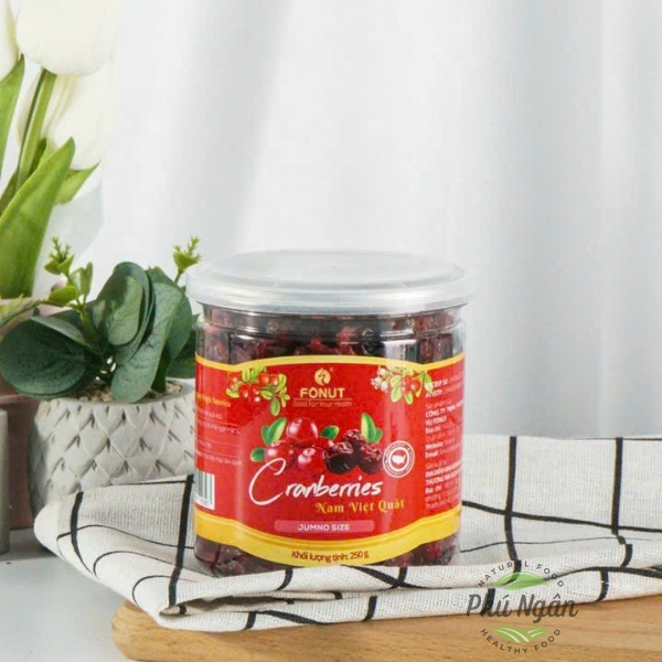 Nam việt quất sấy khô (hũ 250gr)