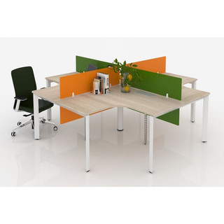 Cao 45cm, Tấm chắn mica, Vách ngăn mica, vách ngăn bàn kèm 2 kẹp, nhiều kích thước, vách ngăn bàn văn phòng , Acrylic