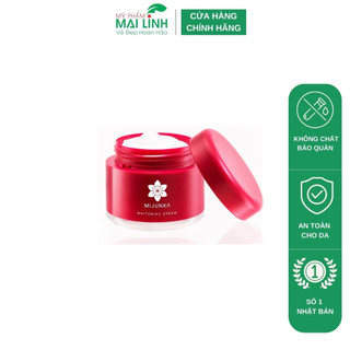Kem Dưỡng Trắng Da Mờ Thâm Giảm Nám Làm Trẻ Hoá Da Mijunka Whitening Cream 50g Nhật Bản
