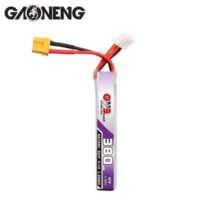 Pin GAONENG 380mAh 3S 11.4V 60C LiHV Lithium dành cho drone size nhỏ