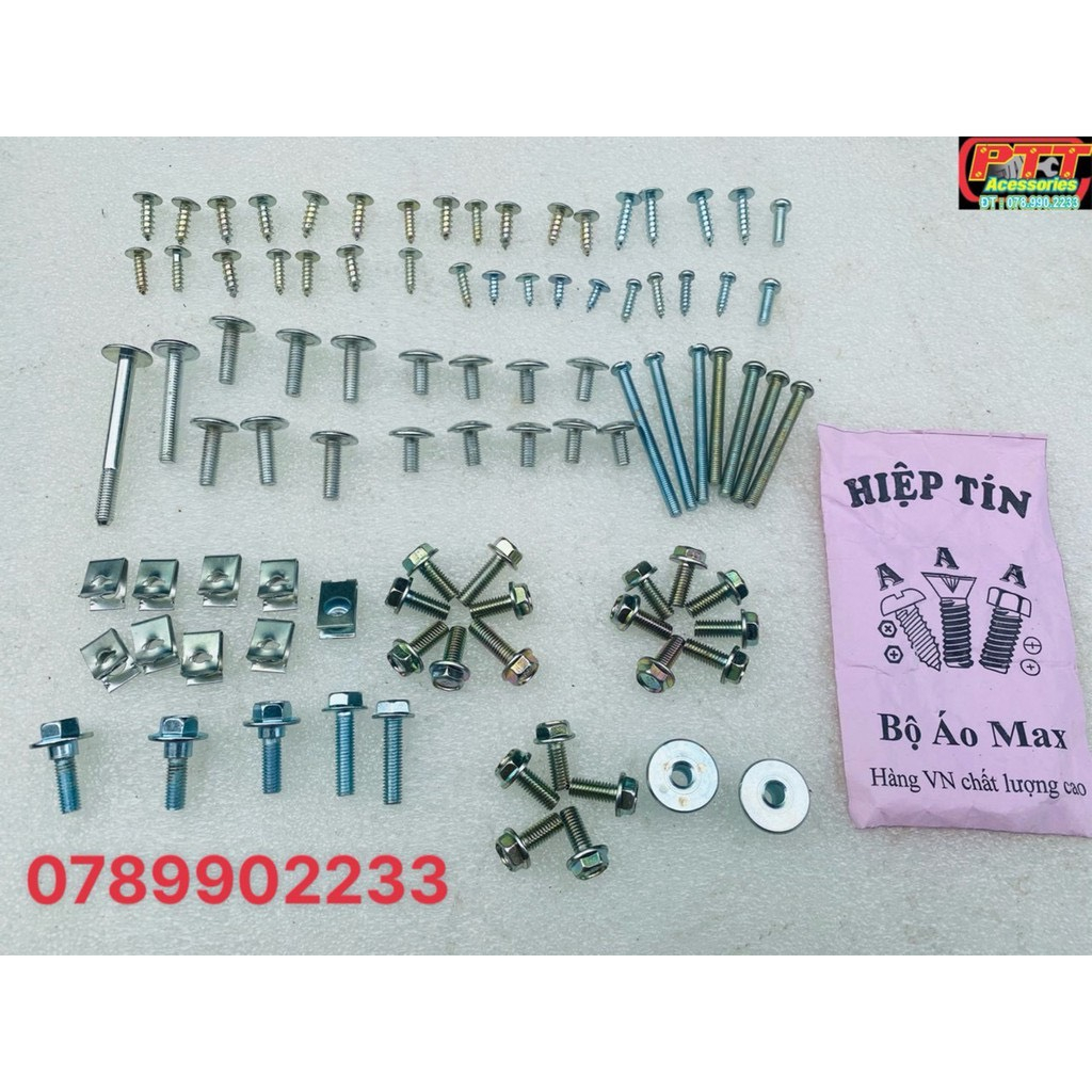 BỘ ỐC DÀN ÁO MAX 3 TRUNG QUỐC