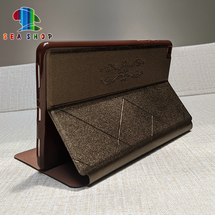 Bao da SamSung Tab A8 2022 10.5 inch SM-X205 -Thiết kế trẻ trung có ngăn cài thẻ- Nắp gập 2 mặt - hiệu Lishen