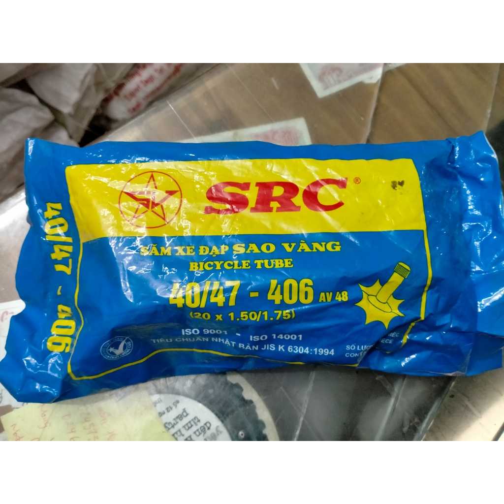 RUỘT  XE ĐẠP TRẺ EM SAO VÀNG CÁC CỠ 12, 14, 16, 18, 20 iches