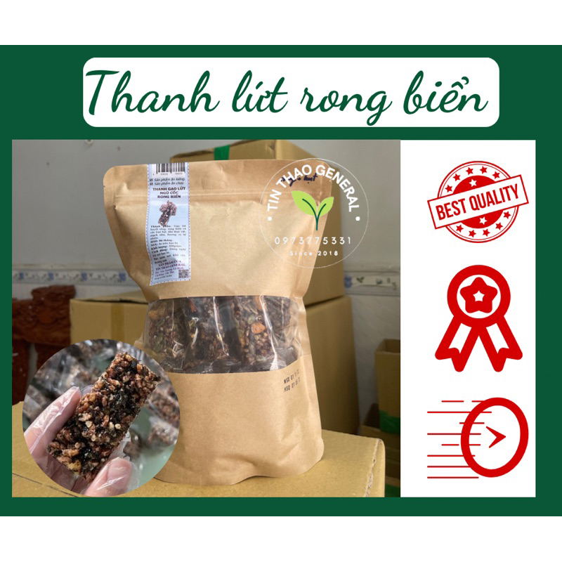 THANH LỨT RONG BIỂN - 1kg (Túi giấy)- ĂN CHAY ĐƯỢC