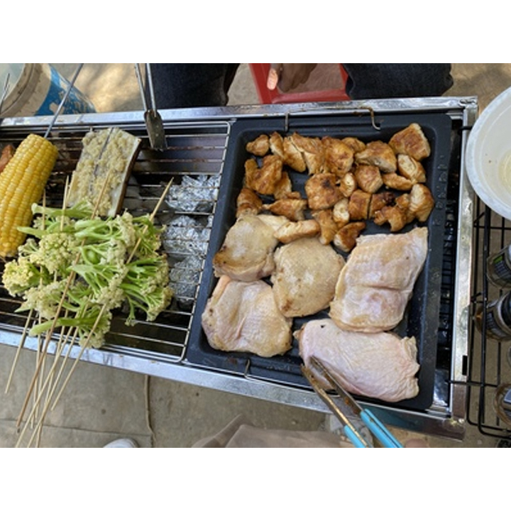Bếp Nướng Than Hoa BBQ Ngoài Trời Bằng Inox  Có Thể Gấp Gọn Du Lịch, Picnic, Chơi Tặng Kèm Phụ Kiện Chính Hãng Pehouse | BigBuy360 - bigbuy360.vn