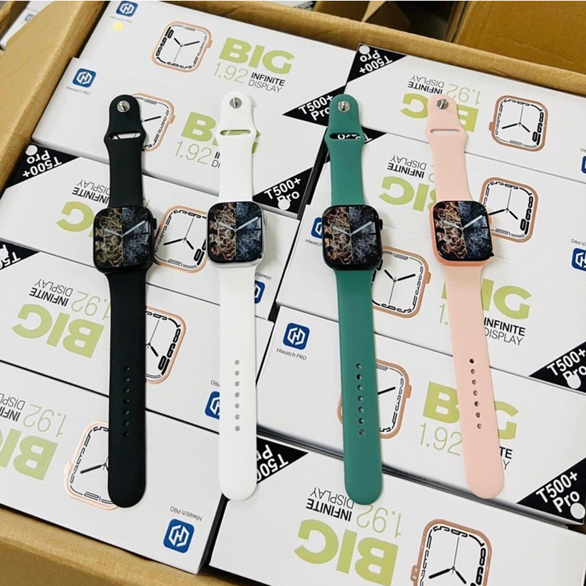 Đồng Hồ Thông Minh T500+ Pro Seri 8 Cao Cấp / Đồng Hồ  Bluetooth Hiwatch 8 Thay Ảnh Nền Tuỳ Ý - Bảo Hành 6 Tháng | BigBuy360 - bigbuy360.vn
