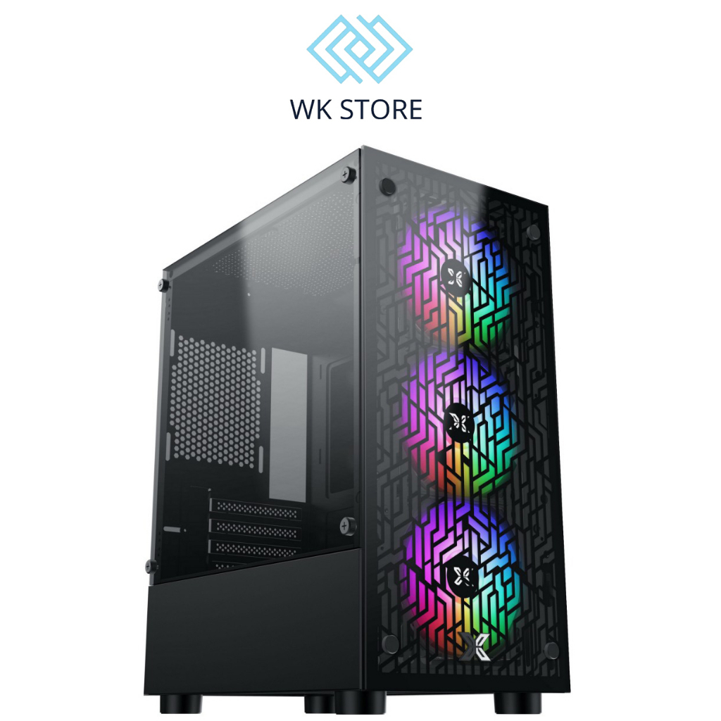 Vỏ Case máy tính XIGMATEK NYX 3F (Kèm 3 Fan, M-ATX) - BH 12 Tháng | BigBuy360 - bigbuy360.vn