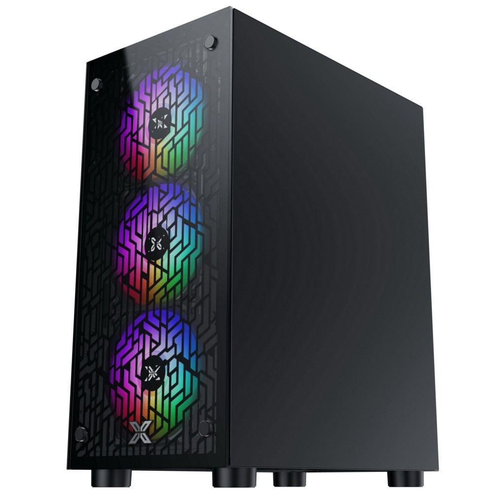 Vỏ Case máy tính XIGMATEK NYX 3F (Kèm 3 Fan, M-ATX) - BH 12 Tháng | BigBuy360 - bigbuy360.vn