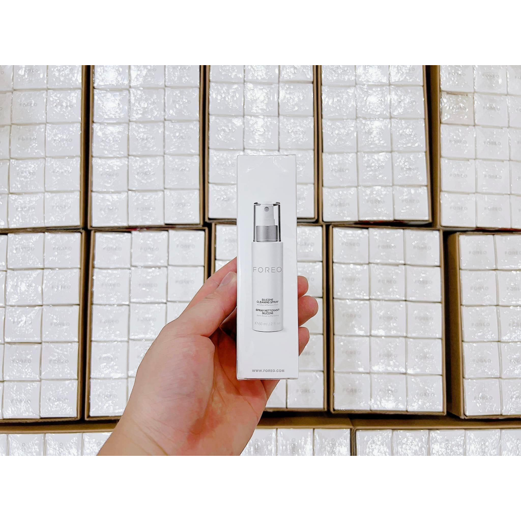 Xịt làm sạch silicon Foreo Spray MÁY RỬA MẶT MINI ,LUNA.