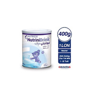 Sữa tăng cân NutriniDrink 400g - NUTRICIA (Hàng chính hãng)