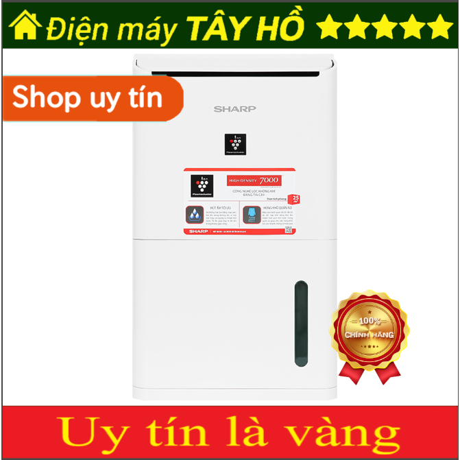 Máy hút ẩm Sharp DW-D12A-W