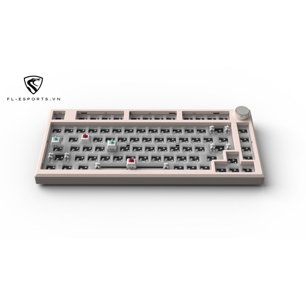 KIT Bàn Phím Cơ Không Dây FL-Esports MK750 3 Mode / 2.4Ghz / Wireless / Type C - Hàng Chính Hãng