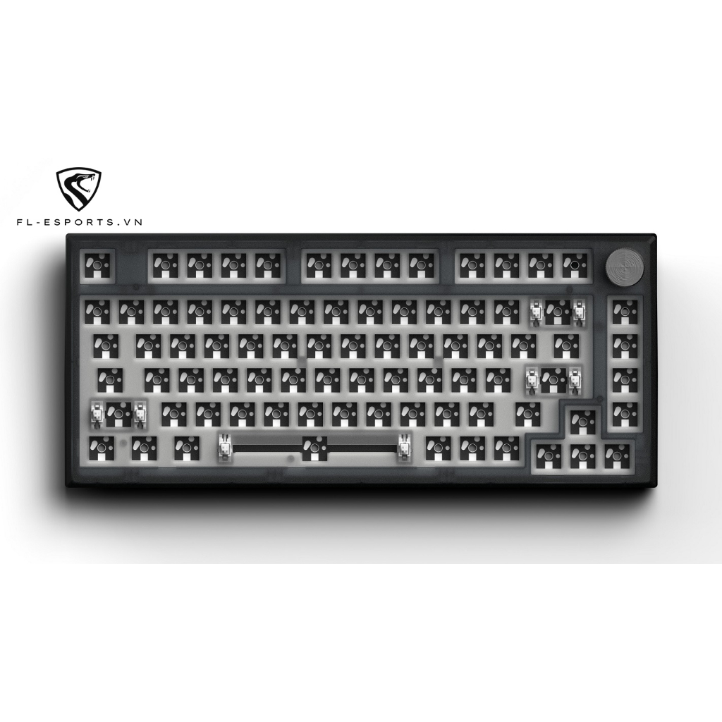 KIT Bàn Phím Cơ Không Dây FL-Esports MK750 3 Mode / 2.4Ghz / Wireless / Type C - Hàng Chính Hãng