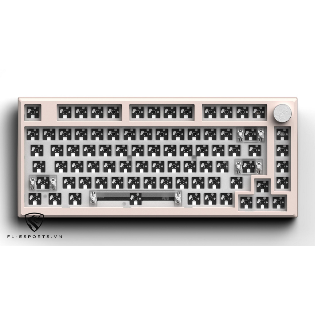 KIT Bàn Phím Cơ Không Dây FL-Esports MK750 3 Mode / 2.4Ghz / Wireless / Type C - Hàng Chính Hãng