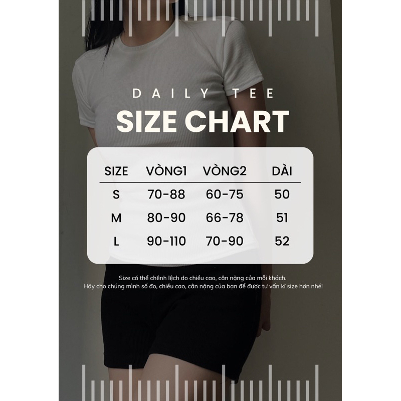 IWEAR • DAILY TEE - Áo thun form ôm