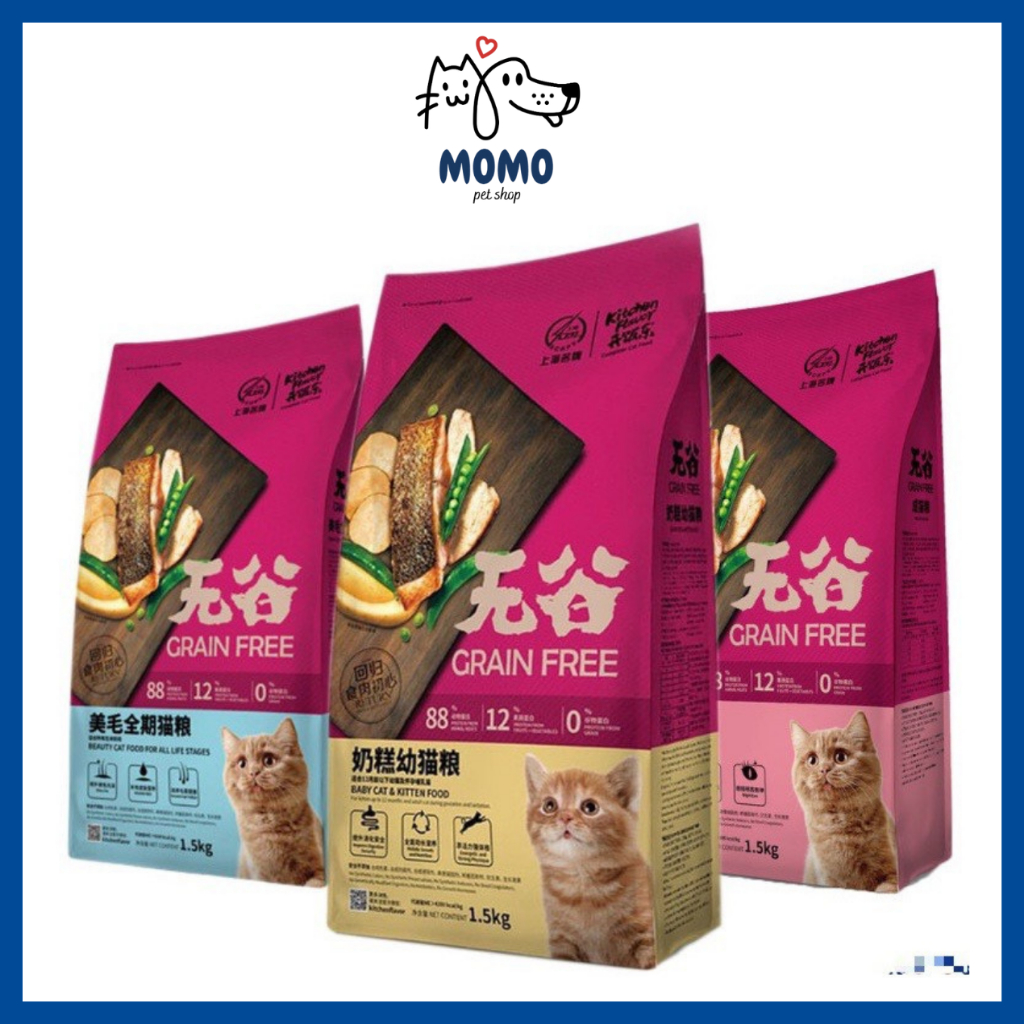 Thức ăn cho mèo Kitchen Flavor gói 1,5kg
