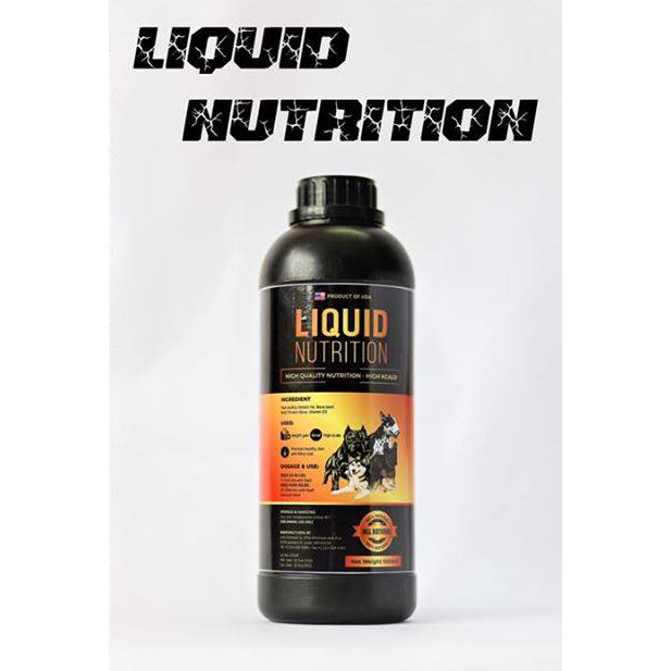 Tăng Cân, Tăng Cơ, Khỏe Xương, Kích Thích Ăn Ngon Cho Chó LIQUID NUTRITION 1000ML (Sẵn Hàng )