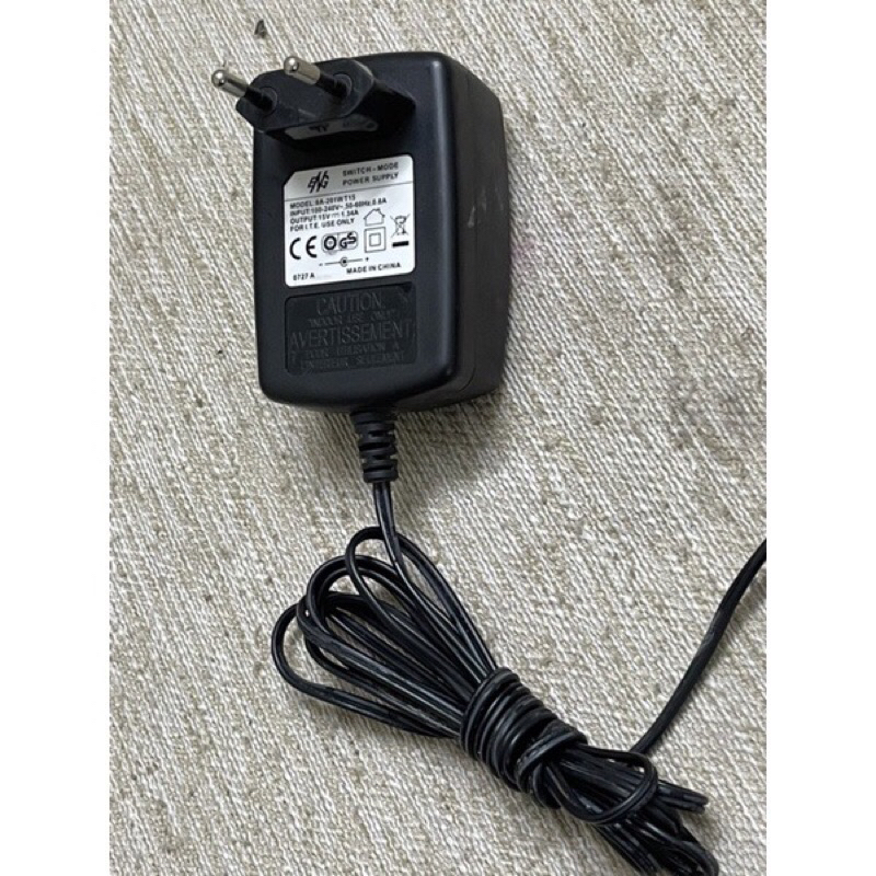 Adapter 15v-1.34A cho loa kéo 15v hoặc các thiết bị tương đương