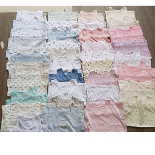 Áo ba lỗ bé trai bé gái vải siêu mềm mát sz 6/7-11/12Y satsunkid