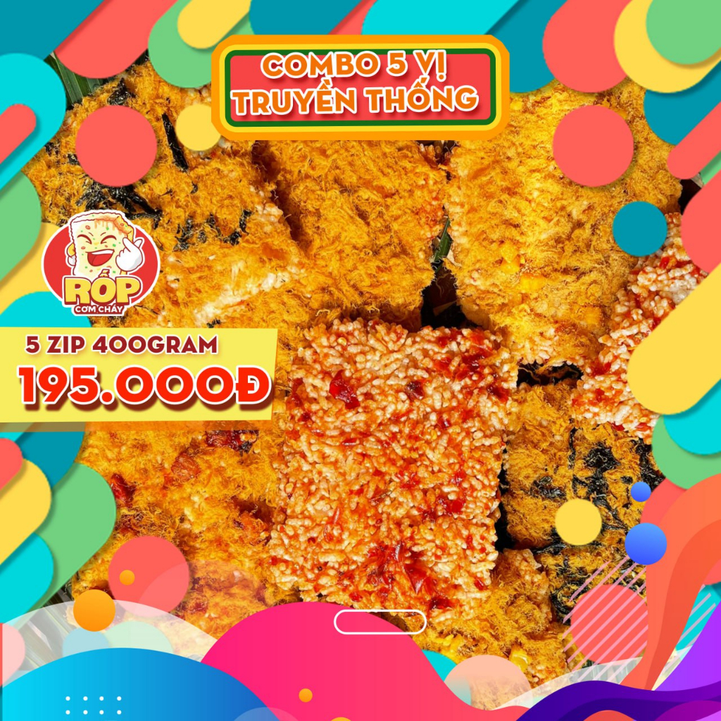 Combo 5 vị Truyền Thống 80 gram