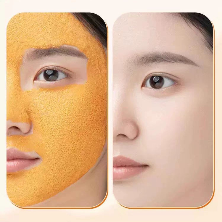 Mặt Nạ Sủi Bọt Thải Độc Cà Rốt YANFU Làm Sạch Bụi Bẩn, Dầu Thừa, Giảm Mụn Đầu Đen, Detox Da Khoẻ 4g