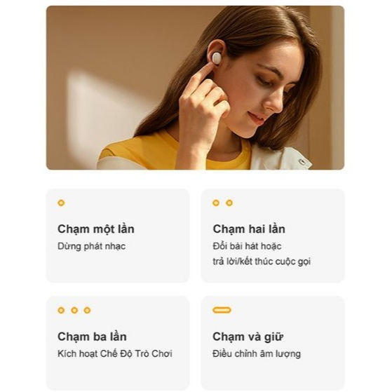 Tai nghe Bluetooth True Wireless OPPO ENCO Buds ETI81 Bh 6Th