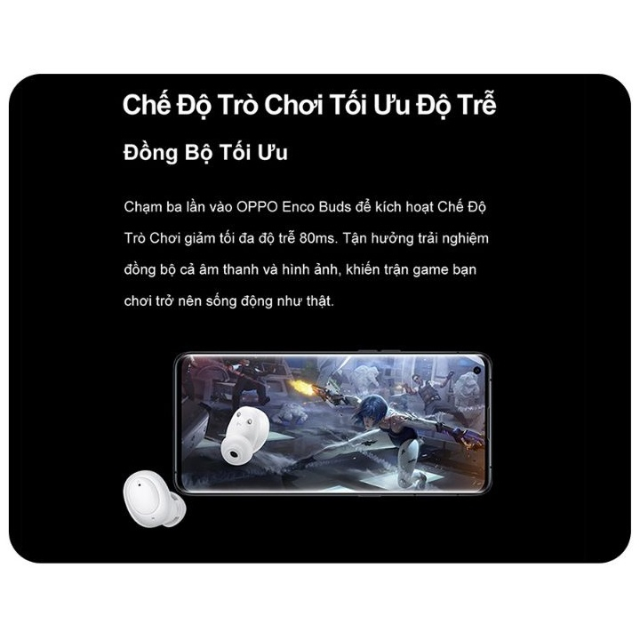 Tai nghe Bluetooth True Wireless OPPO ENCO Buds ETI81 Bh 6Th