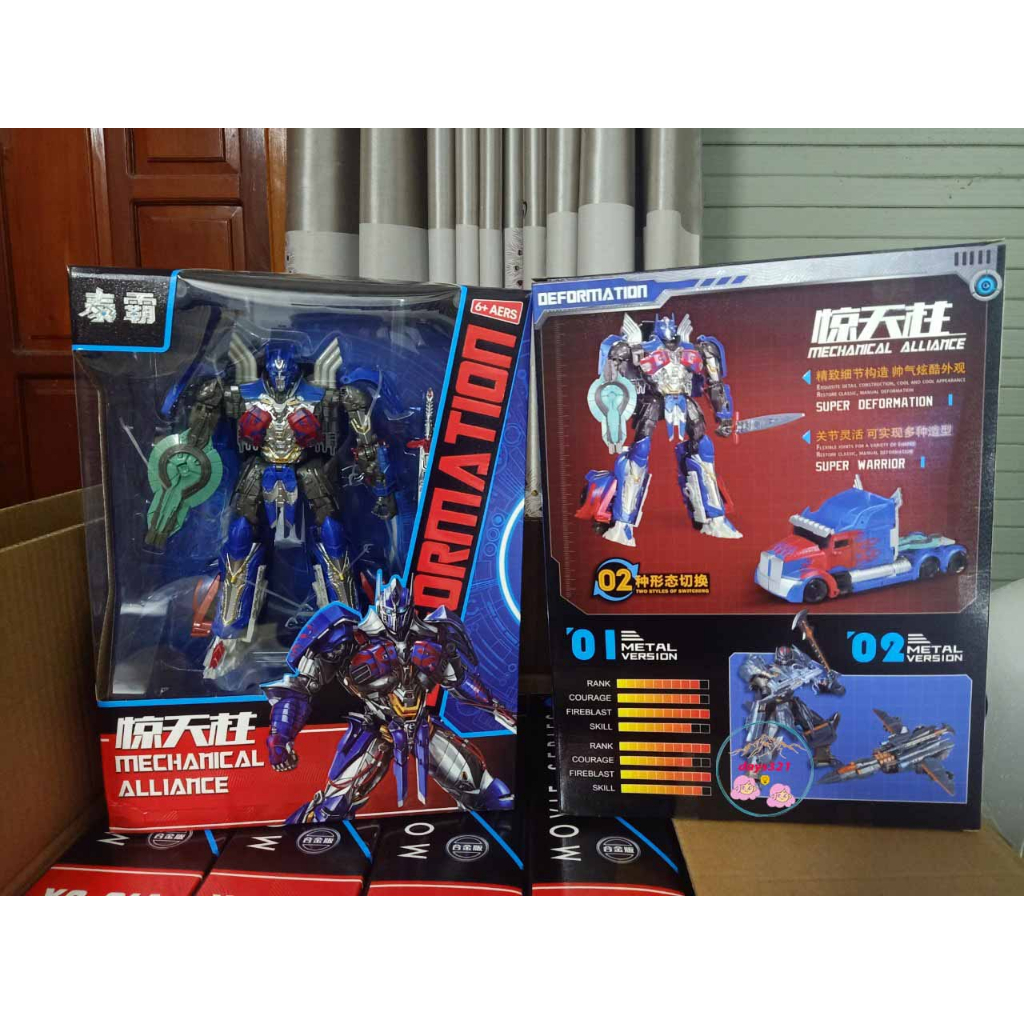 Mô Hình Robot Biến Hình SS38 Optimus Prime commander column 6001 Mô hình lắp ráp Transformers Optimus Prime BMB YS01