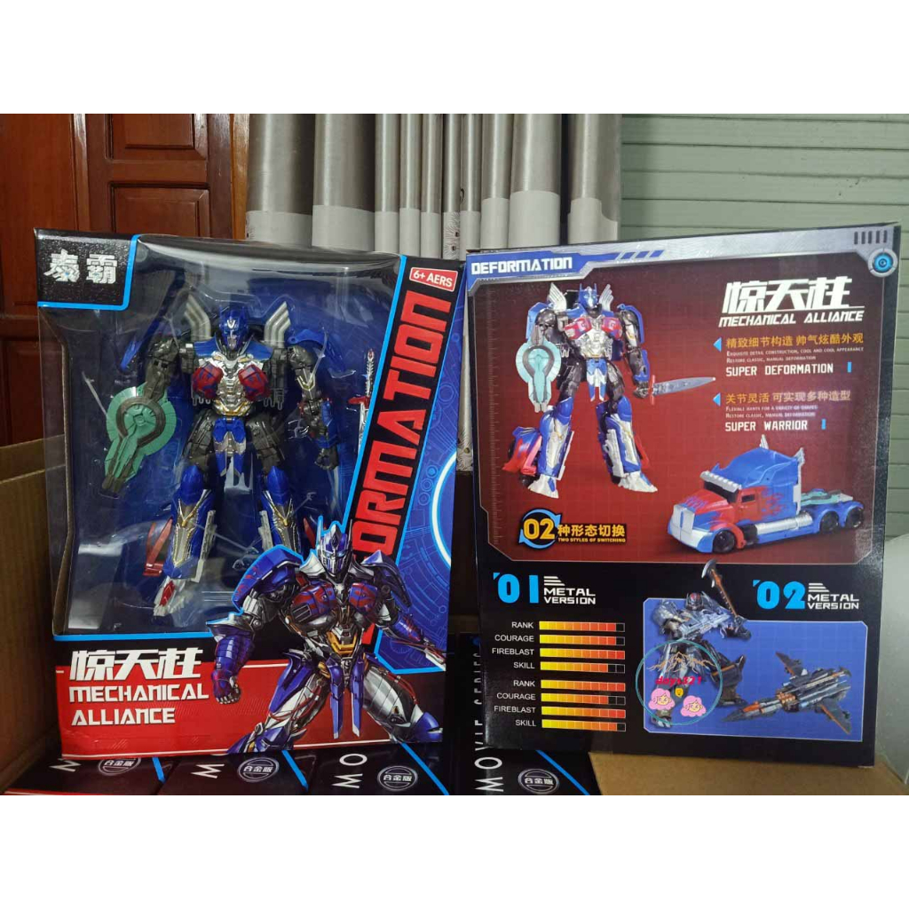 Mô Hình Robot Biến Hình SS38 Optimus Prime commander column 6001 Mô hình lắp ráp Transformers Optimus Prime BMB YS01