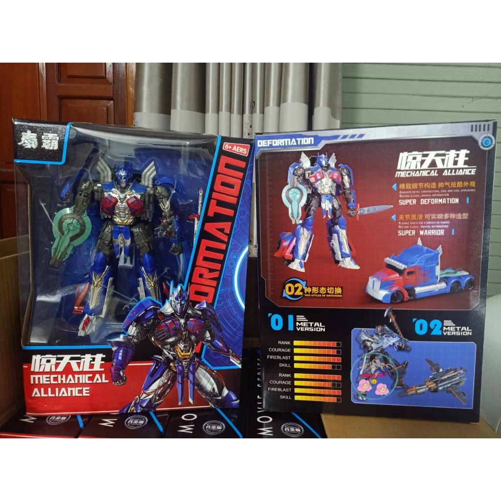 Mô Hình Robot Biến Hình SS38 Optimus Prime commander column 6001 Mô hình lắp ráp Transformers Optimus Prime BMB YS01