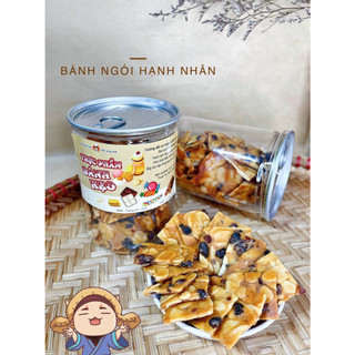 Bánh ngói hạnh nhân vị nho khô - hũ 180g