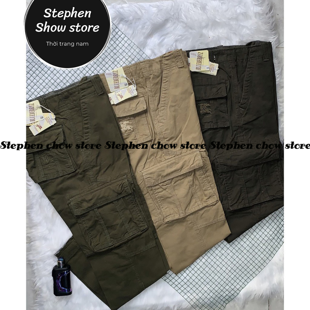 QUẦN DÀI KAKI TÚI HỘP NAM THỜI TRANG GIÁ SỈ SAI 28 ĐẾN SAI 36 hình thật + clip TO102