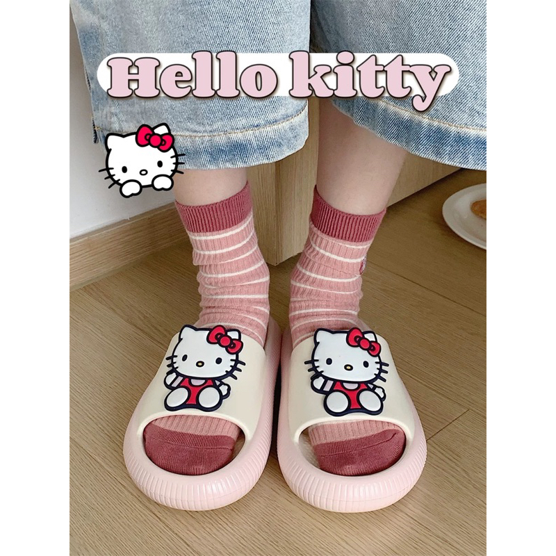 Dép nữ hoạt hình Sanrio hoạ tiết các nhân vật anime dễ thương - Hatuno order