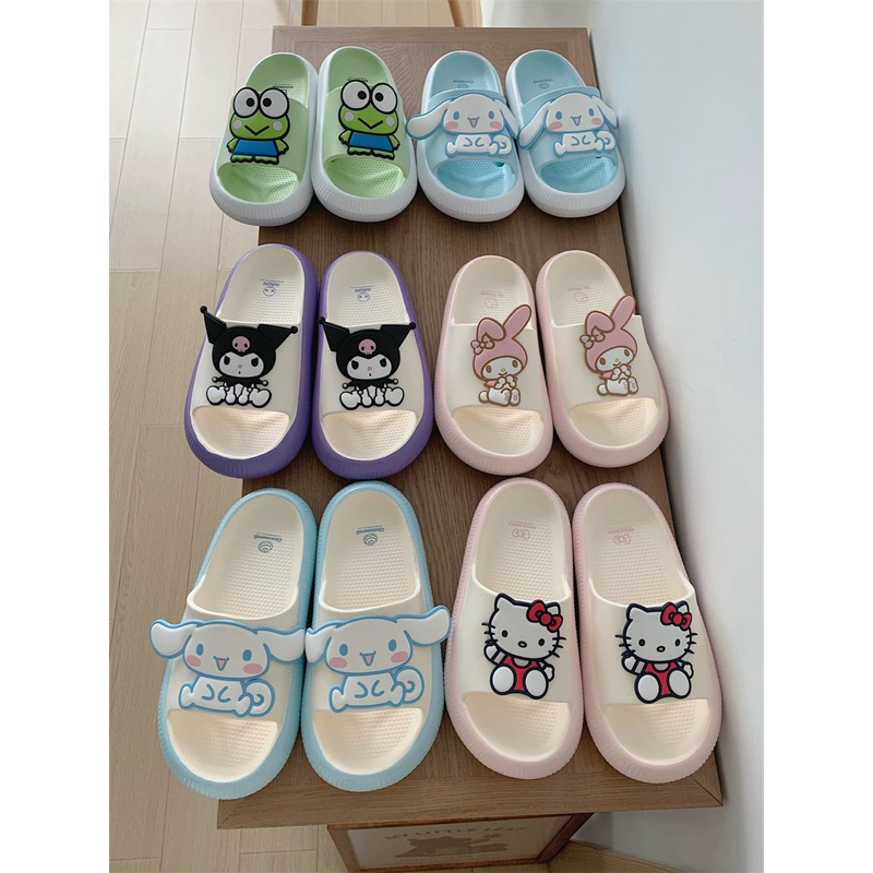 Dép nữ hoạt hình Sanrio hoạ tiết các nhân vật anime dễ thương - Hatuno order