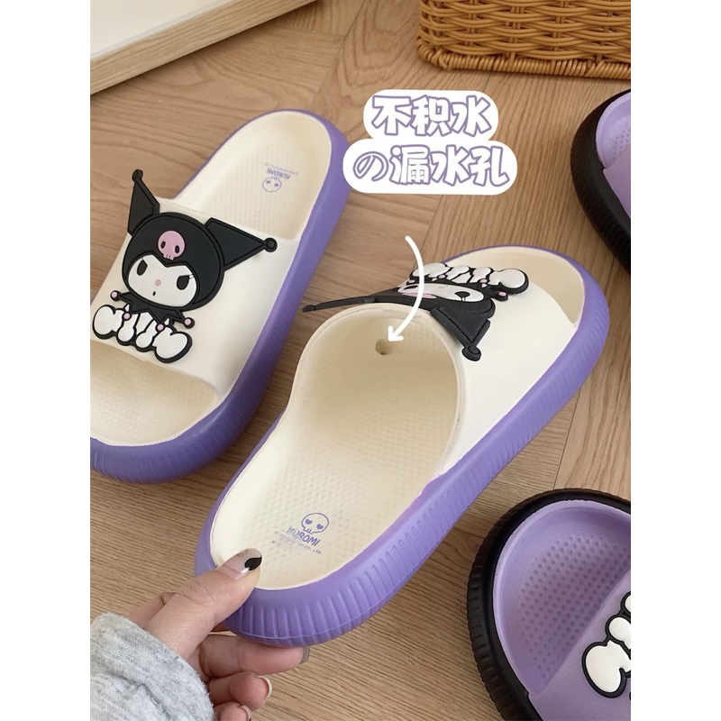 Dép nữ hoạt hình Sanrio hoạ tiết các nhân vật anime dễ thương - Hatuno order