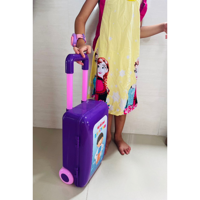 Bộ đồ chơi vali kéo bác sĩ chuyên nghiệp