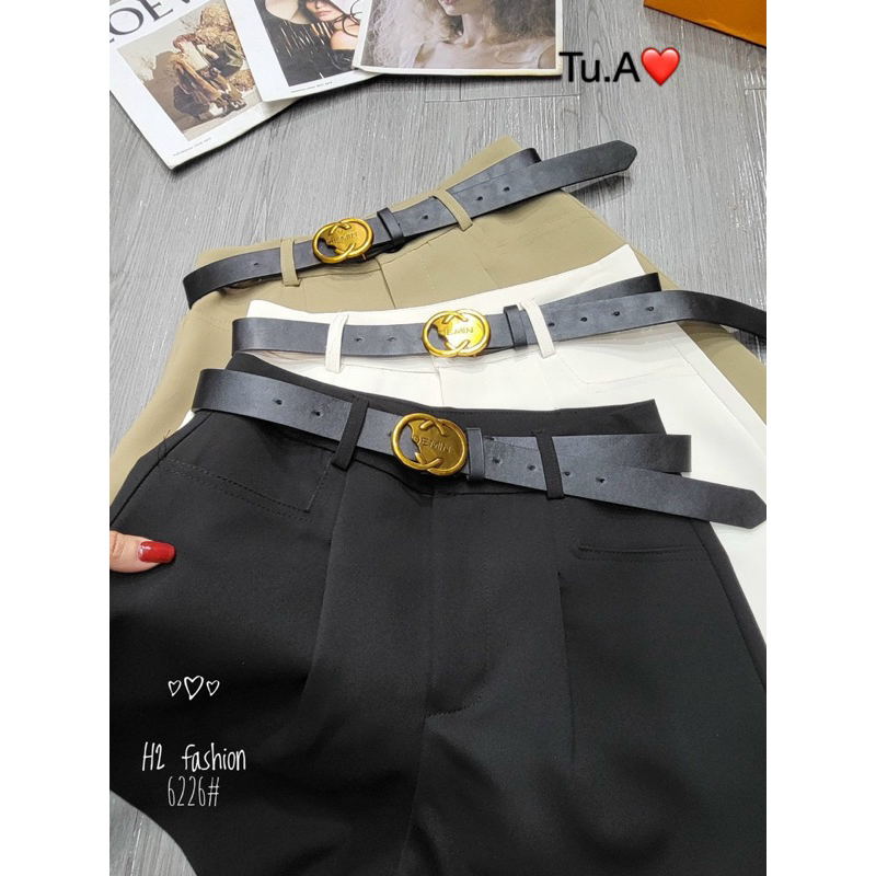 Quần Soc Đùi Vải Hàng Hai Lớp QC Kèm Đai