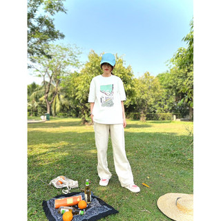ÁO THUN OVERSIZE MẦU TRẮNG  (U_59 UNISEX)