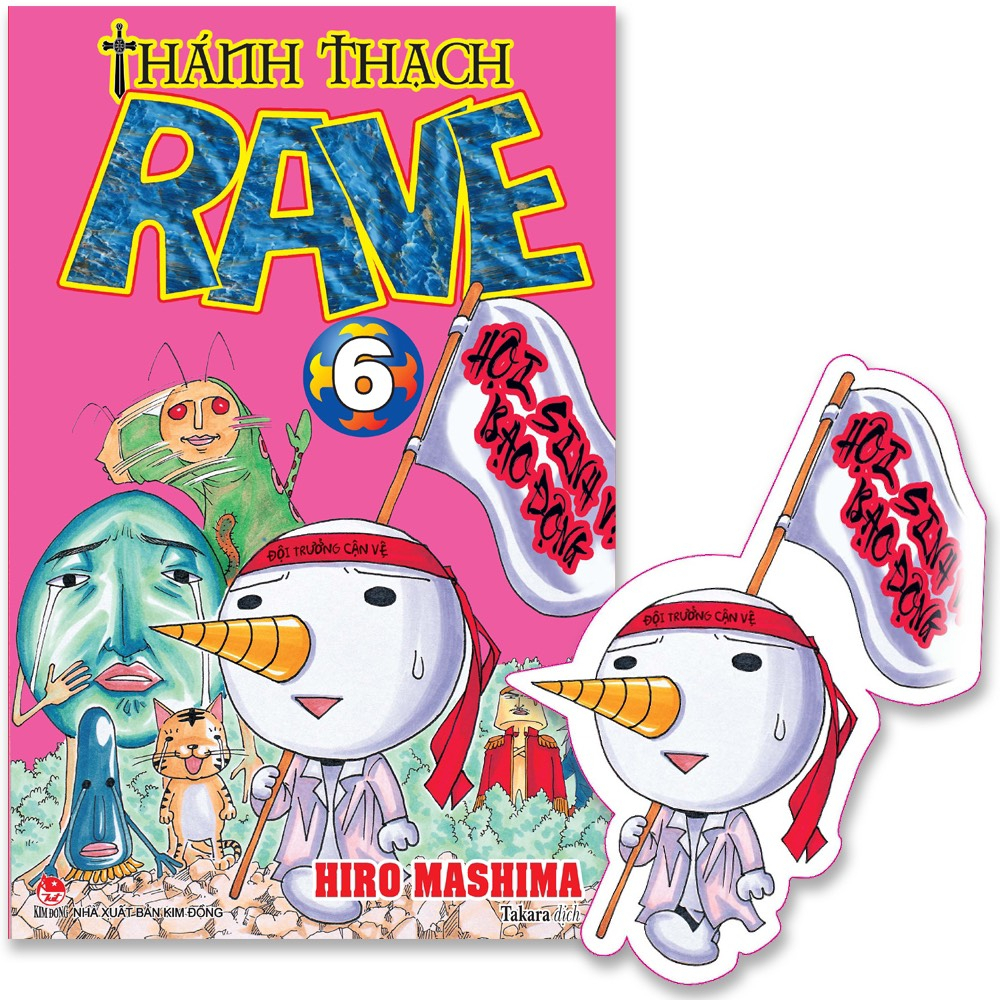 Truyện Tranh - Thánh Thạch Rave - Các Tập 1,2,3.... - NXB Kim Đồng