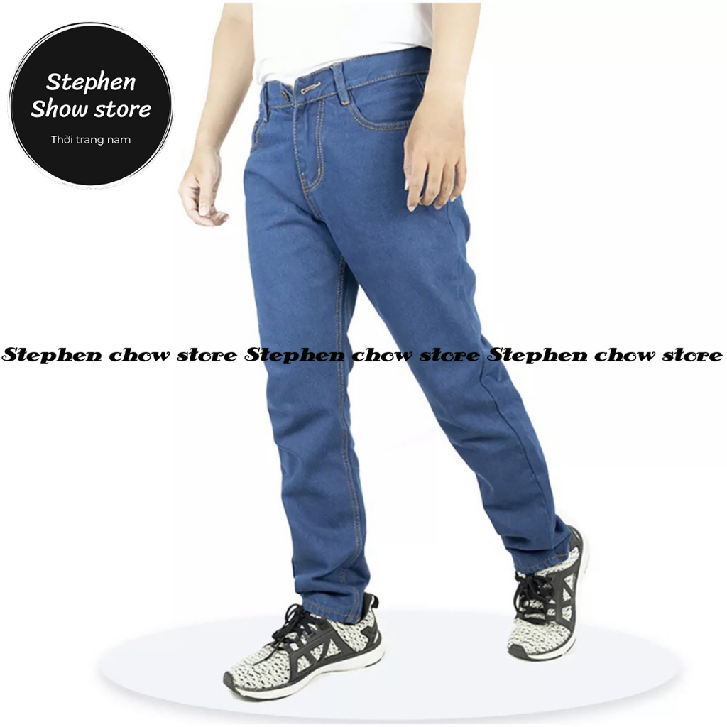Quần jeans ống suông trung niên vãi dầy size 28 đến 36 HYPE