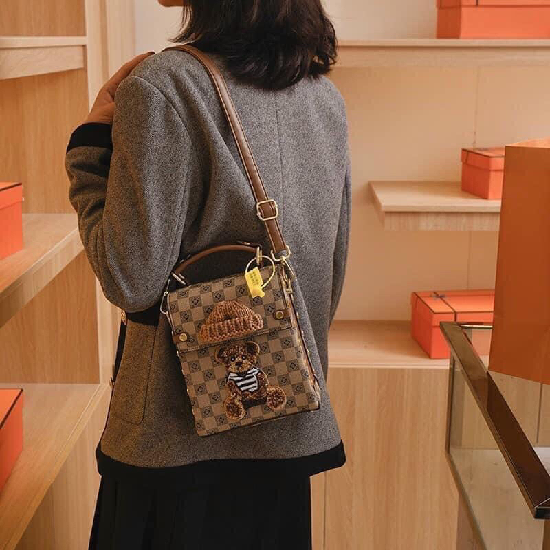 Túi đeo chéo - Túi đeo vai Túi gấu phong cách hàn quốc hợp thời trang hot trend 2023