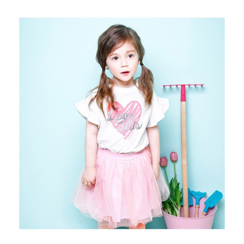 Set Jelispoon áo chân váy bé gái siêu đẹp