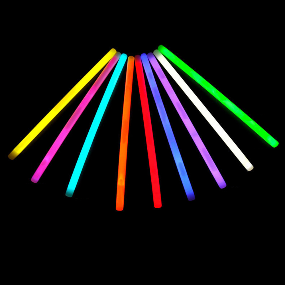 Que phát sáng dạ quang dùng một lần Glow Stick - Light Stick 14 inch 1.5x35cm màu sắc lựa chọn ngẫu nhiên