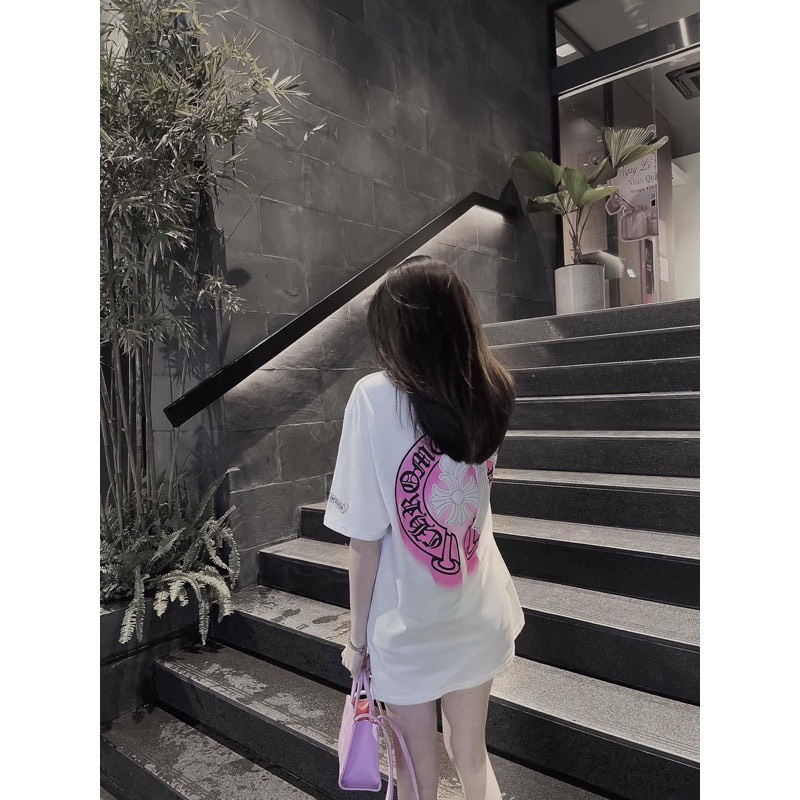 Áo thun nam nữ Chrome Heart 100%cotton form rộng Unisex phong cách Hàn Quốc | BigBuy360 - bigbuy360.vn