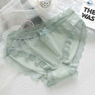 Quần lót nữ ren lưới sexy thoáng mát tôn dáng gợi cảm, Quần chíp nữ kháng khuẩn đính nơ quyến rũ 105