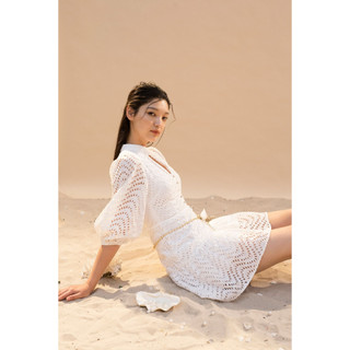 Đầm Ren Tay Dài - EDINI - D1575