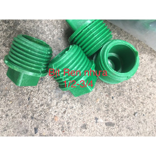 10 bịt ren 21-27 loại xanh l