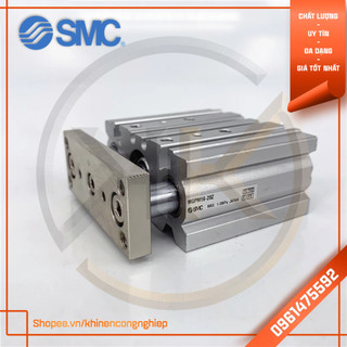 Xi lanh khí nén 3 ty smc mgpm16 x 10/20/25/30/40/50/75/100 dz