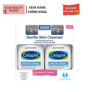 Set 2 sữa rửa mặt gentle skin cleanser chăm sóc da nhạy cảm