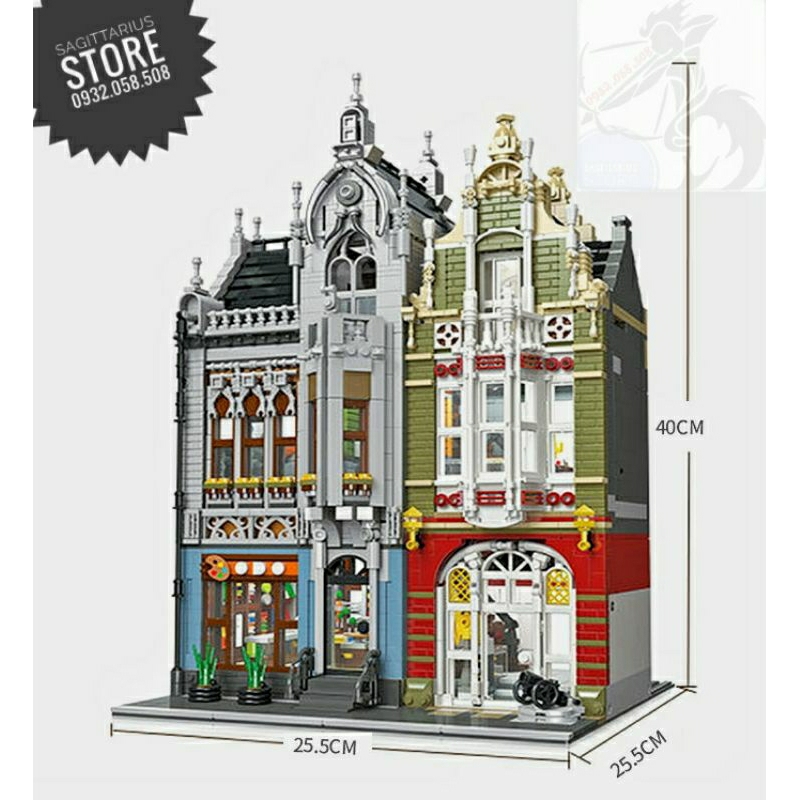 Bộ Xếp Hình non-lego Jiestar 89125 lắp ráp Bảo Tàng Vũ Khí - Weapon Museum